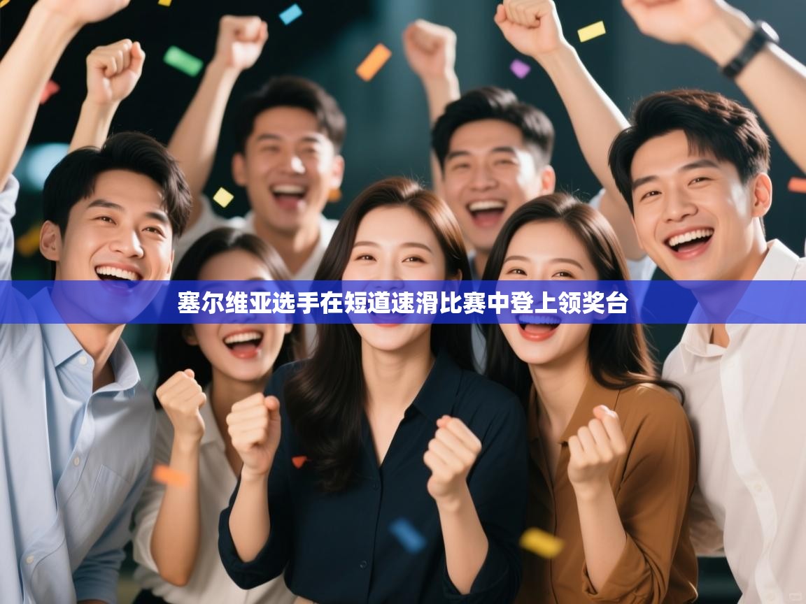 塞尔维亚选手在短道速滑比赛中登上领奖台  第1张